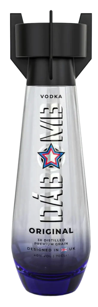 DáBomb Vodka bottle
